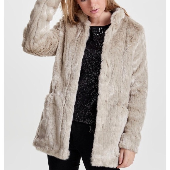 only faux fur jacket